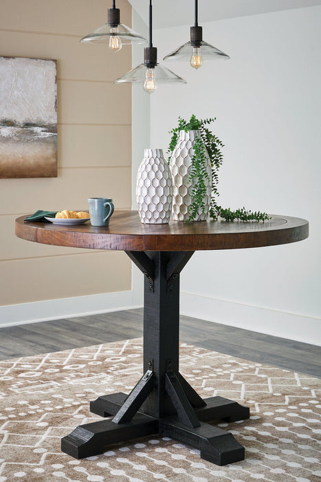 Valebeck Counter Height Dining Table - Vida Furniture (Laredo,TX)