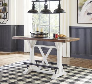 Valebeck Counter Height Dining Table - Vida Furniture (Laredo,TX)