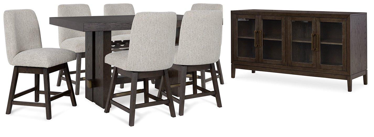 Burkhaus Dining Room Set - Vida Furniture (Laredo,TX)