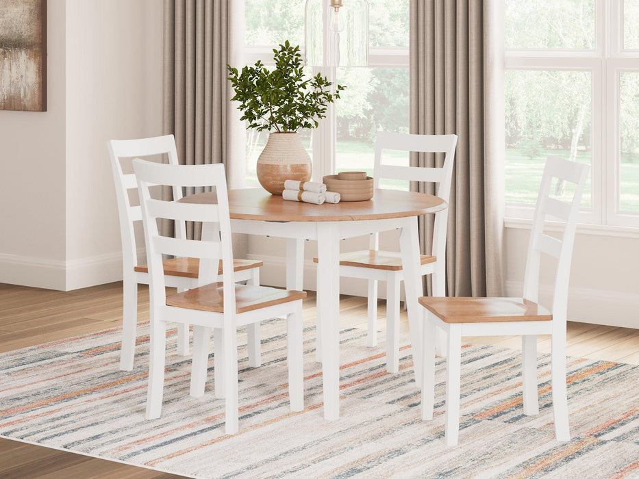 Gesthaven Dining Drop Leaf Table - Vida Furniture (Laredo,TX)
