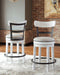 Valebeck Counter Height Bar Stool - Vida Furniture (Laredo,TX)