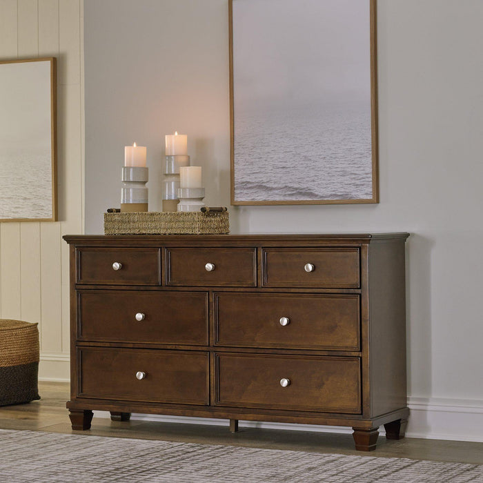 Danabrin Dresser and Mirror - Vida Furniture (Laredo,TX)