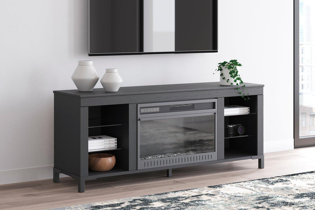 Cayberry Entertainment Center with Electric Fireplace - Vida Furniture (Laredo,TX)