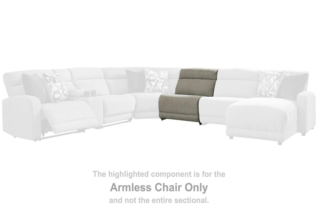 Colleyville Power Reclining Sectional with Chaise - Vida Furniture (Laredo,TX)
