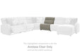 Colleyville Power Reclining Sectional with Chaise - Vida Furniture (Laredo,TX)