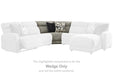 Colleyville Power Reclining Sectional with Chaise - Vida Furniture (Laredo,TX)