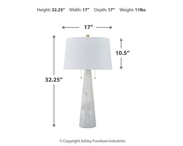 Laurellen Lamp Set - Vida Furniture (Laredo,TX)
