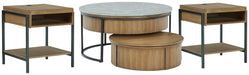 Fridley Occasional Table Set - Vida Furniture (Laredo,TX)