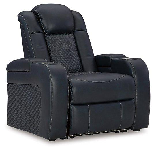Fyne-Dyme Power Recliner - Vida Furniture (Laredo,TX)