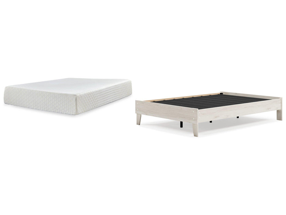 Socalle Bed and Mattress Set - Vida Furniture (Laredo,TX)