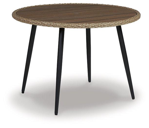 Amaris Outdoor Dining Set - Vida Furniture (Laredo,TX)
