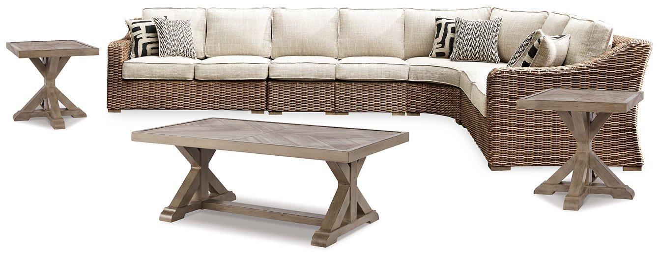 Beachcroft Outdoor Seating Set - Vida Furniture (Laredo,TX)