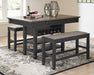 Tyler Creek Counter Height Dining Set - Vida Furniture (Laredo,TX)