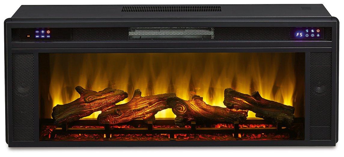Kallari 84" TV Stand with Electric Fireplace - Vida Furniture (Laredo,TX)