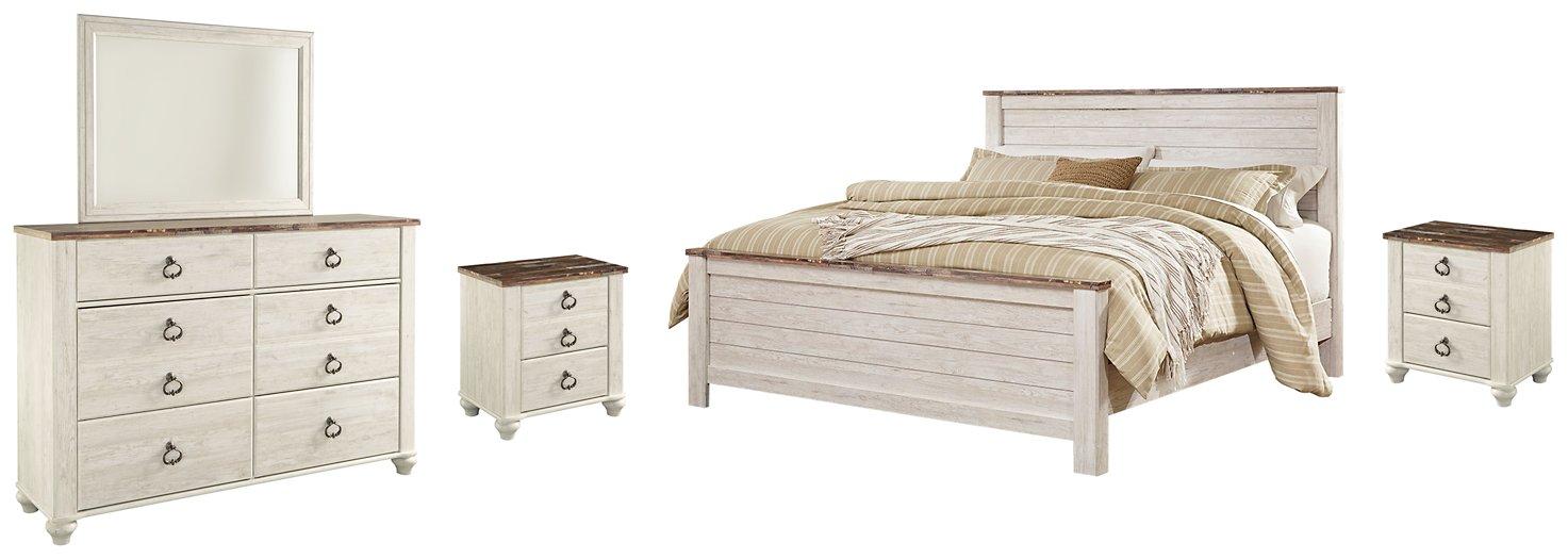 Willowton Bedroom Set - Vida Furniture (Laredo,TX)
