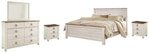 Willowton Bedroom Set - Vida Furniture (Laredo,TX)