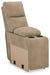 Next-Gen DuraPella Power Reclining Sectional Loveseat with Console - Vida Furniture (Laredo,TX)