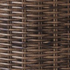 Paradise Trail Paradise Trail Fire Pit Table with 4 Nuvella Swivel Lounge Chairs - Vida Furniture (Laredo,TX)