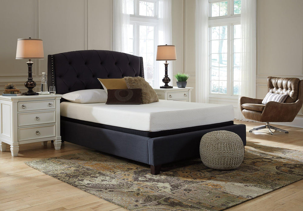 Chime 8 Inch Memory Foam Mattress in a Box - Vida Furniture (Laredo,TX)