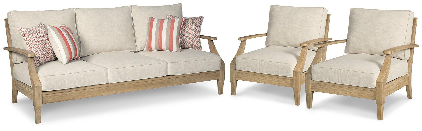 Clare View Outdoor Seating Set - Vida Furniture (Laredo,TX)