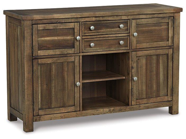 Moriville Counter Height Dining Set - Vida Furniture (Laredo,TX)