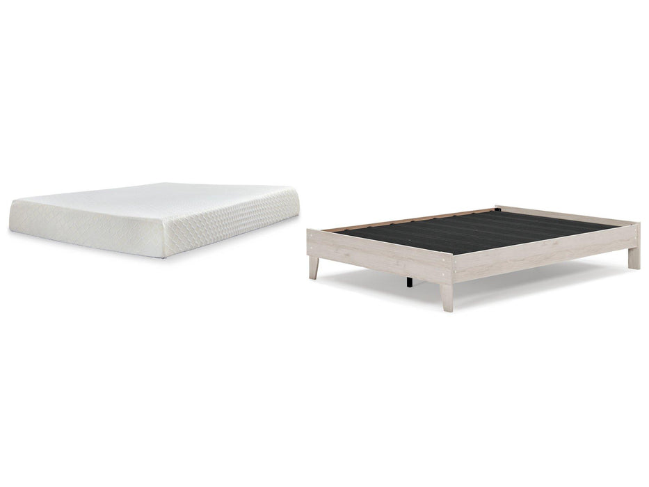 Socalle Bed and Mattress Set - Vida Furniture (Laredo,TX)