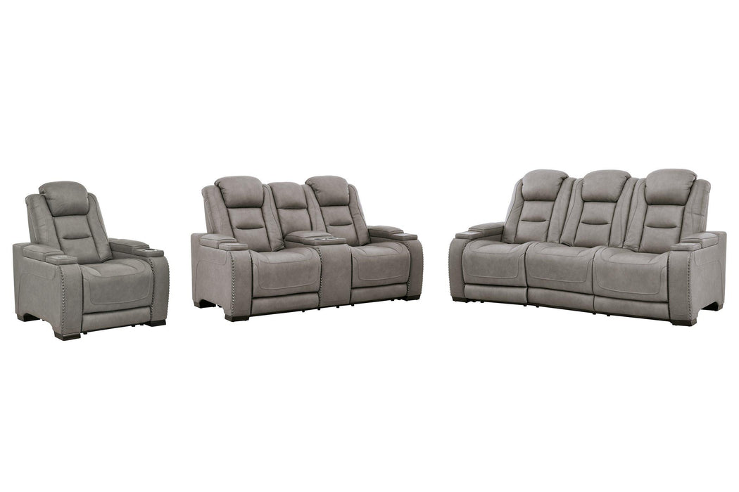 The Man-Den Living Room Set - Vida Furniture (Laredo,TX)