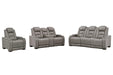 The Man-Den Living Room Set - Vida Furniture (Laredo,TX)