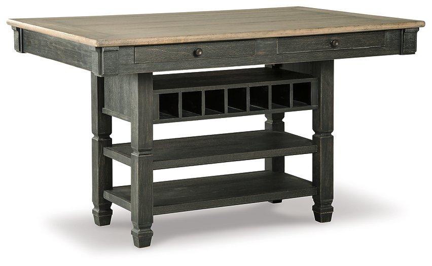 Tyler Creek Counter Height Dining Set - Vida Furniture (Laredo,TX)