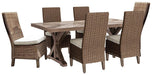 Beachcroft Outdoor Dining Set - Vida Furniture (Laredo,TX)