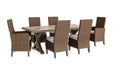 Beachcroft Outdoor Dining Set - Vida Furniture (Laredo,TX)