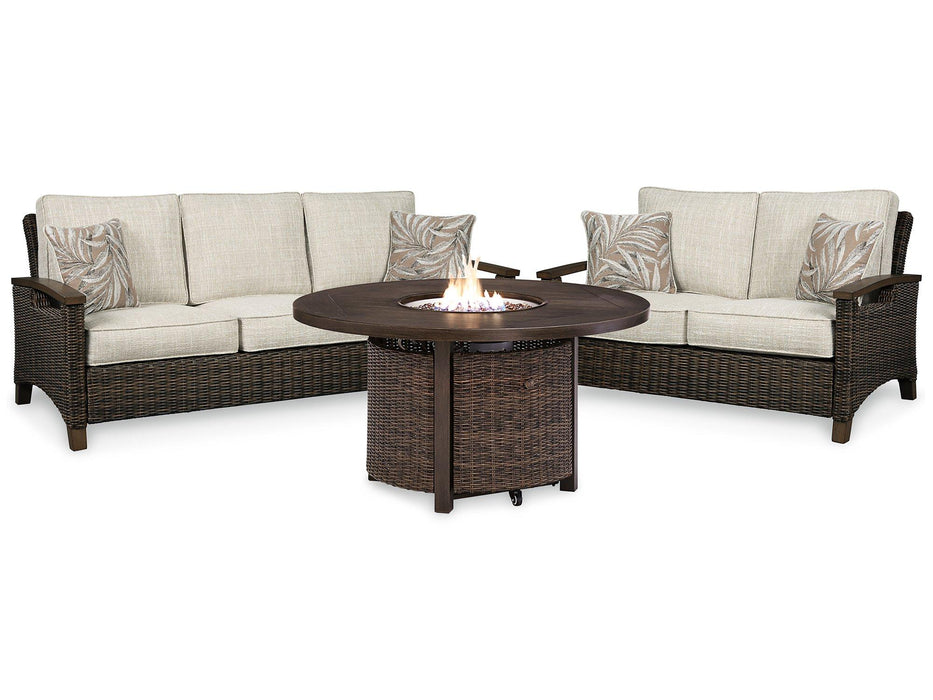 Paradise Trail Outdoor Seating Set - Vida Furniture (Laredo,TX)