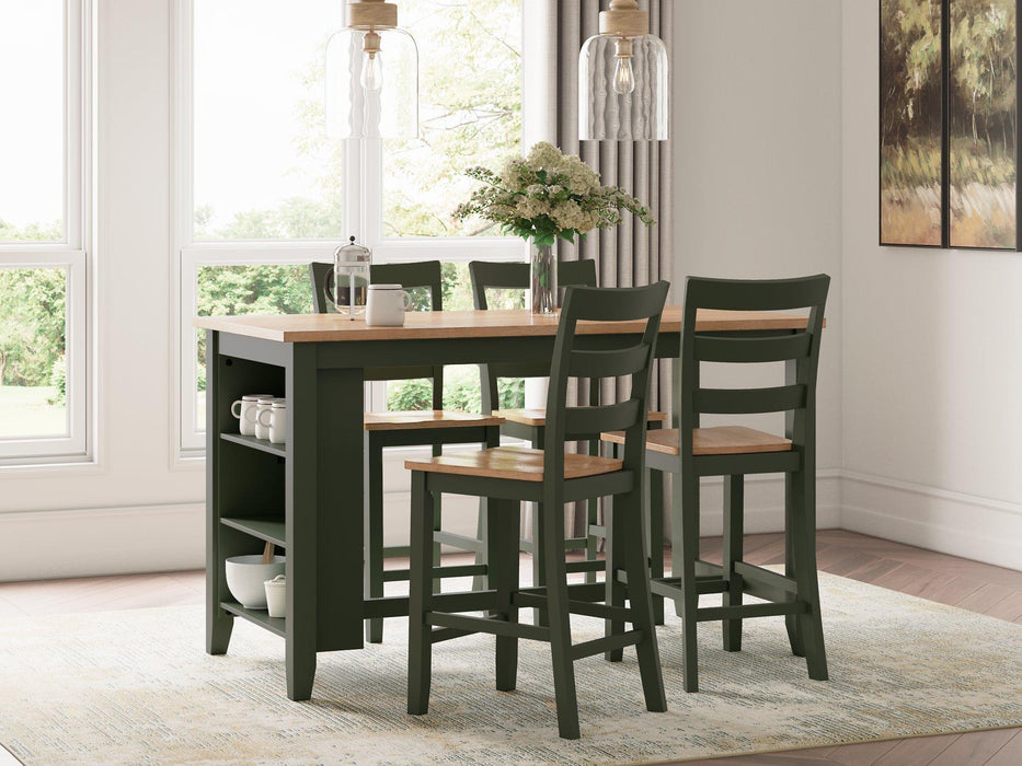 Gesthaven Counter Height Dining Table - Vida Furniture (Laredo,TX)