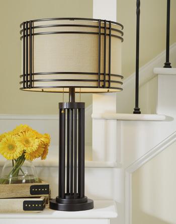 Hanswell Lamp Set - Vida Furniture (Laredo,TX)