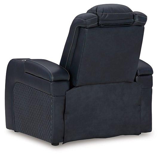Fyne-Dyme Power Recliner - Vida Furniture (Laredo,TX)