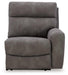 Next-Gen DuraPella Power Reclining Sectional Loveseat with Console - Vida Furniture (Laredo,TX)