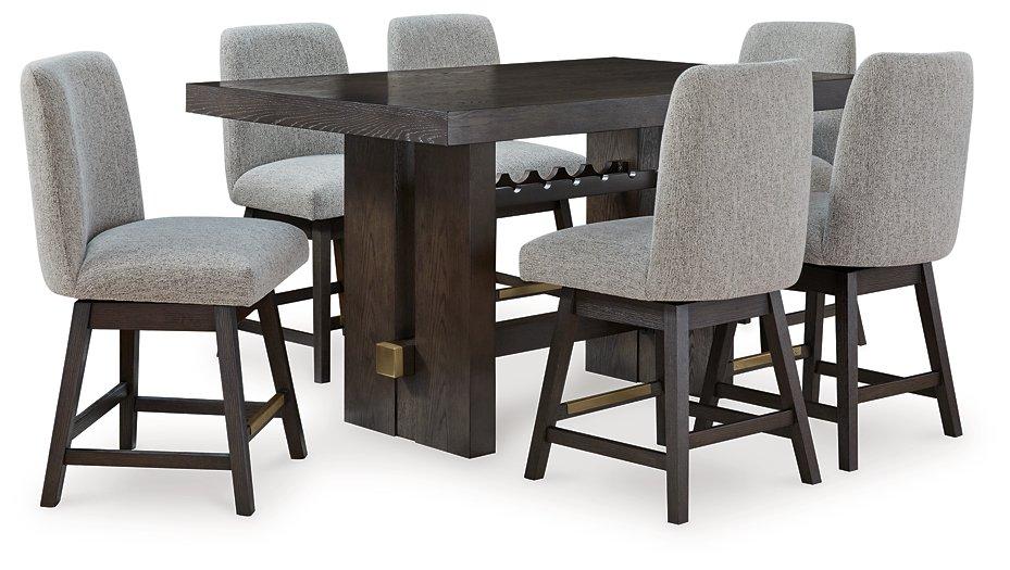 Burkhaus Dining Room Set - Vida Furniture (Laredo,TX)