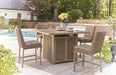 Walton Bridge Outdoor Bar Set - Vida Furniture (Laredo,TX)