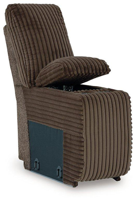 Top Tier Reclining Sectional with Chaise - Vida Furniture (Laredo,TX)