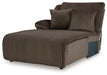 Top Tier Reclining Sectional with Chaise - Vida Furniture (Laredo,TX)