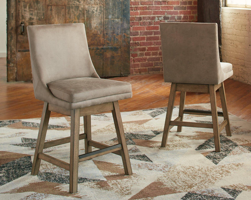 Tallenger Bar Stool Set - Vida Furniture (Laredo,TX)
