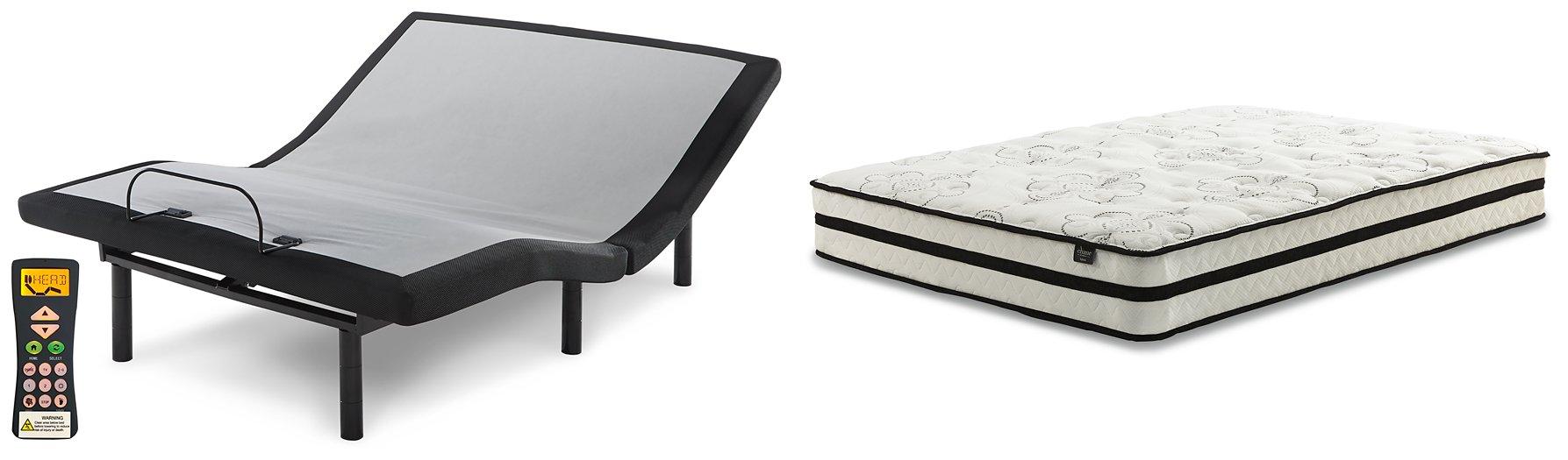 Chime 10 Inch Hybrid Mattress Package - Vida Furniture (Laredo,TX)