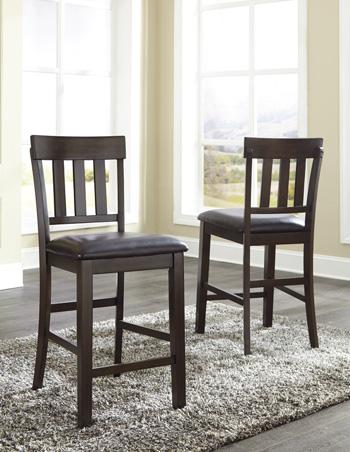 Haddigan Bar Stool Set - Vida Furniture (Laredo,TX)