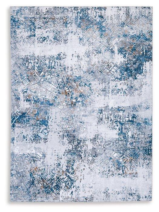 Garyard 5' x 7' Washable Rug - Vida Furniture (Laredo,TX)