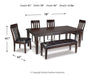Haddigan Dining Set - Vida Furniture (Laredo,TX)