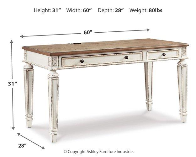 Realyn Home Office Set - Vida Furniture (Laredo,TX)
