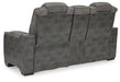 Next-Gen DuraPella Power Reclining Loveseat with Console - Vida Furniture (Laredo,TX)
