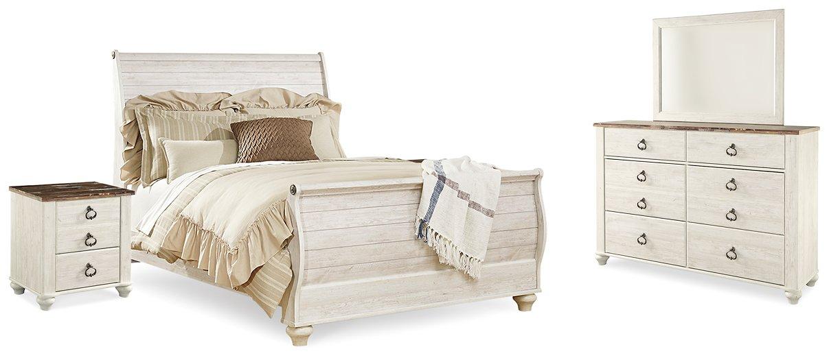 Willowton Bedroom Set - Vida Furniture (Laredo,TX)