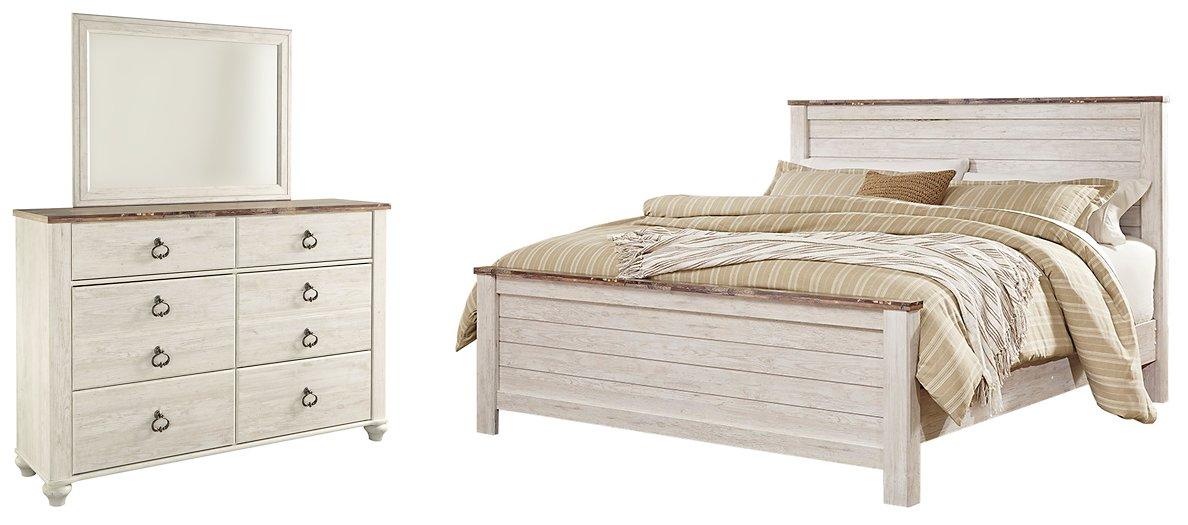 Willowton Bedroom Set - Vida Furniture (Laredo,TX)