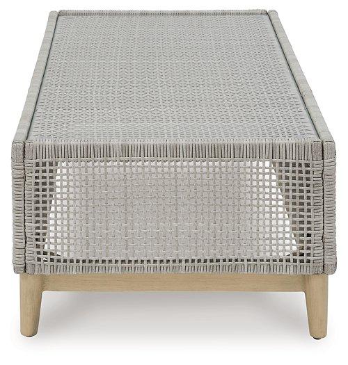 Seton Creek Outdoor Upholstery Set - Vida Furniture (Laredo,TX)